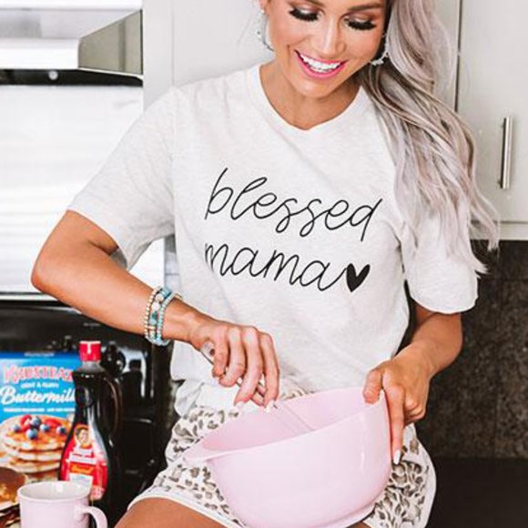 Blessed Mama Graphic Leopard Lounge Set - Picture 5 of 8